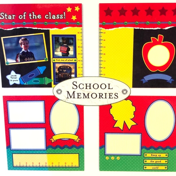 SCRAPBOOKING SIMPLE 1-2-3: Deluxe Scrapbooking Kit  12” x 12” pages. - Picture 7 of 17